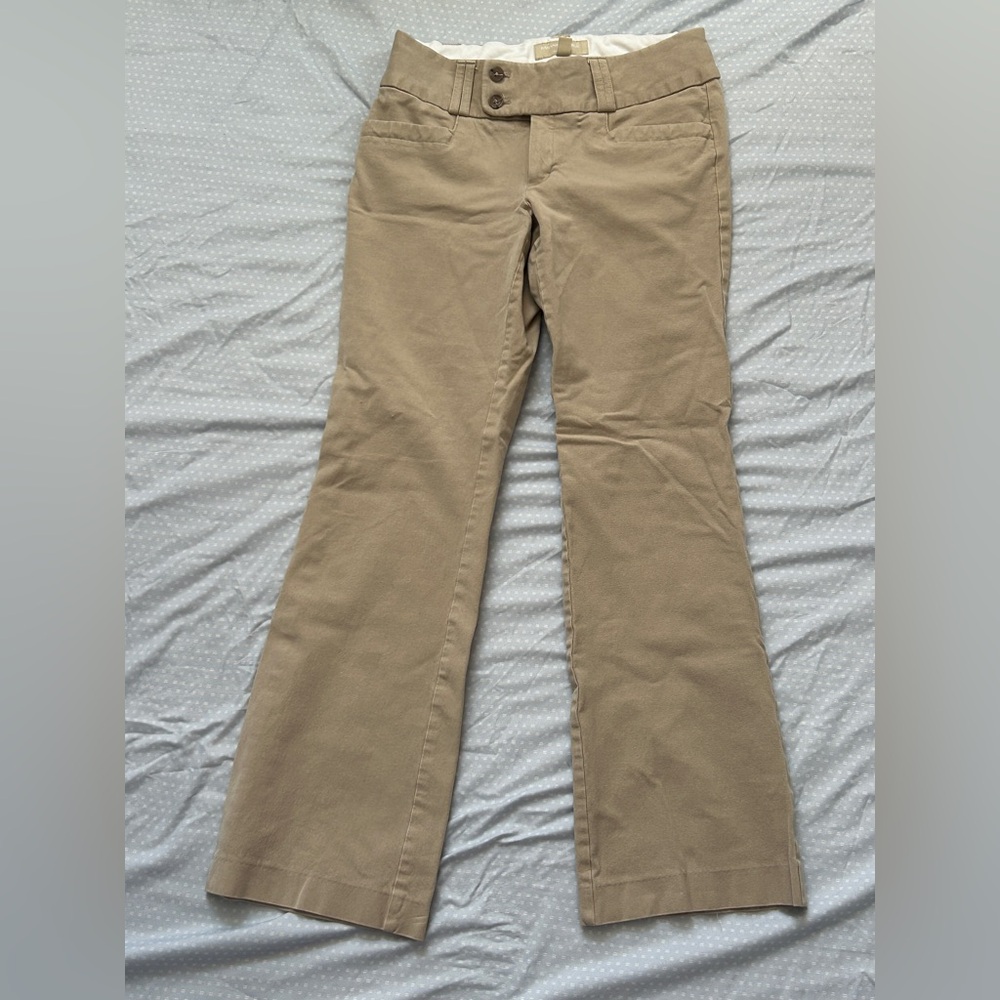 Banana Republic Women's Flare Tan Jeans